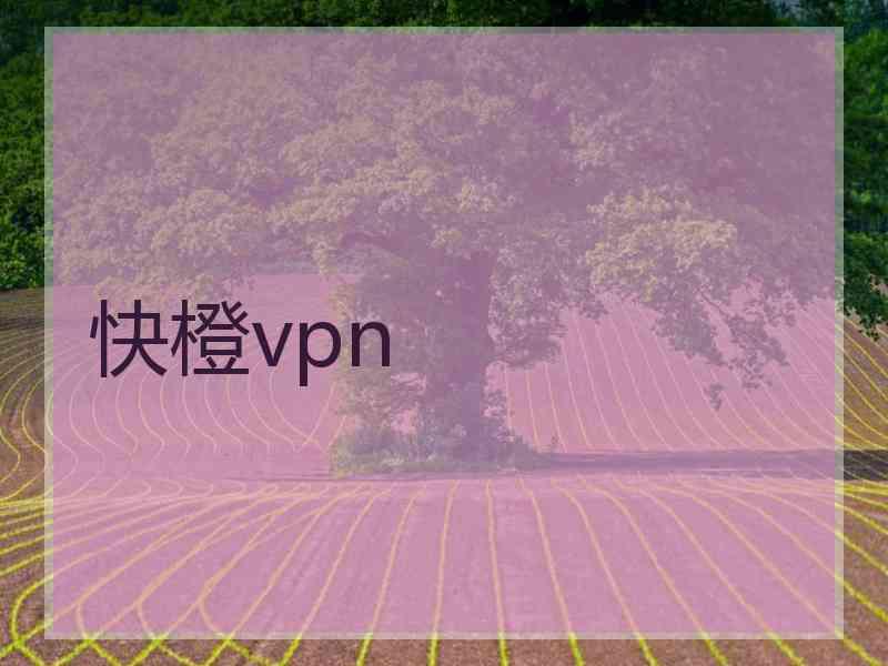 快橙vpn