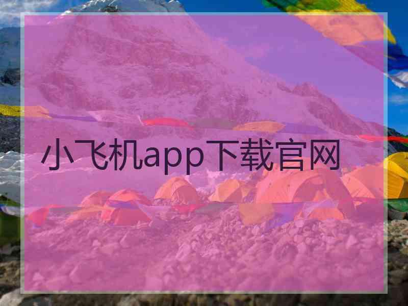 小飞机app下载官网